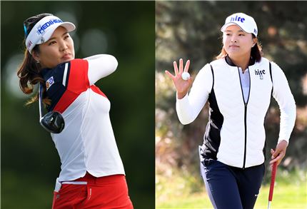 '팀 LPGA' 유소연과 '팀 KLPGA' 고진영이 챔피언스트로피에서 자존심을 건 승부를 펼친다. 