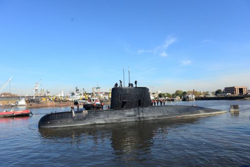 [이미지출처=EPA연합뉴스]아르헨티나 해군 잠수함 ARA 산후안호