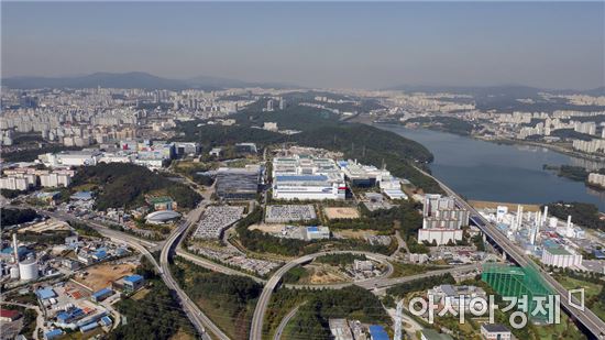 삼성전자 반도체 생산단지 기흥캠퍼스 항공사진<사진=삼성전자>