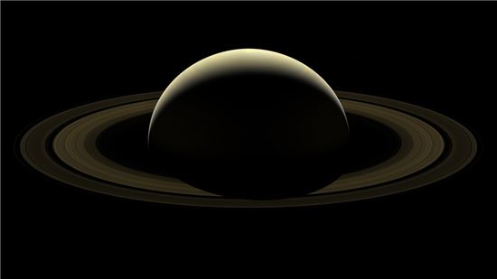 카시니가 보낸 마지막 토성 사진(사진=NASA 홈페이지)