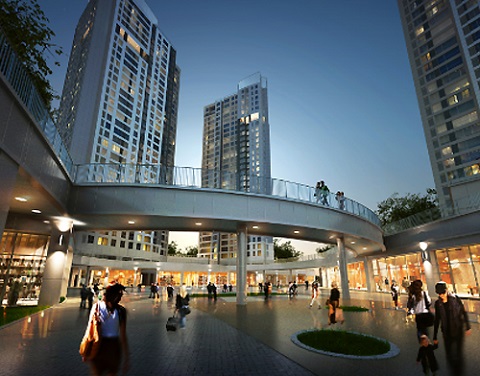 영등포뉴타운 랜드마크 상업시설, '아크로타워 스퀘어' 단지 내 상가 특별 분양