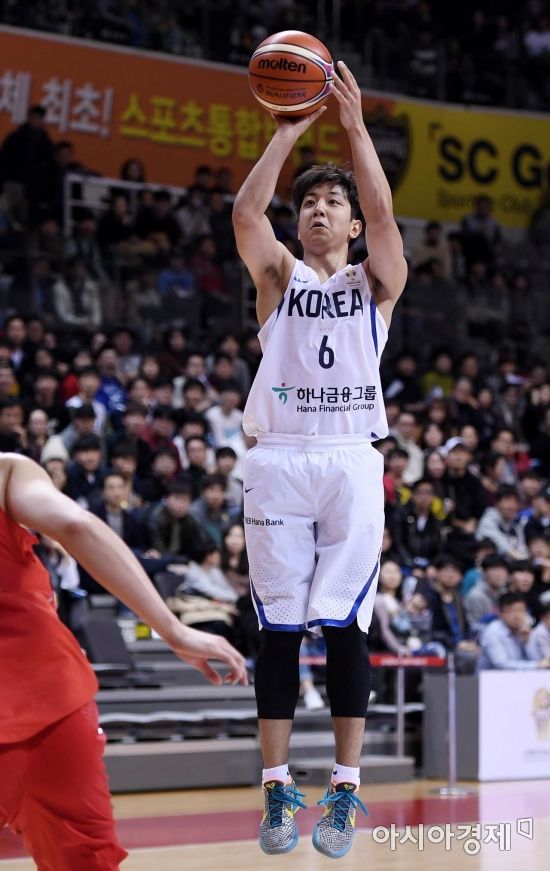 [포토] 3점슛 시도하는 허훈