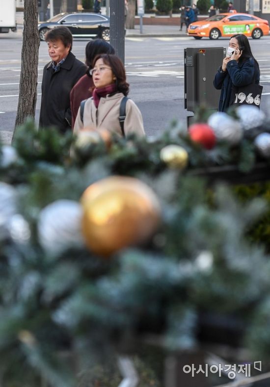 [포토] 추위 찾아온 서울