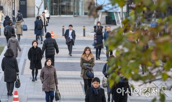 [포토] 추위와 함께 찾아온 출근길
