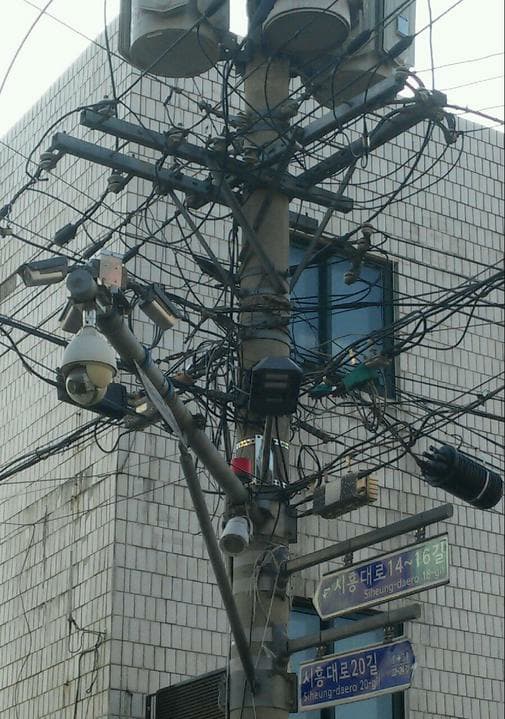 금천구 주민들 공중선 정비 주민 탄원서 청와대 전달한 까닭?