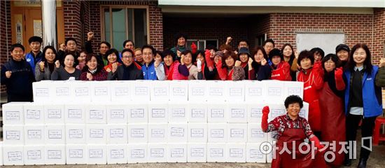보성군 득량면 여성자원봉사회, 사랑애(愛) 김장 나눔 행사