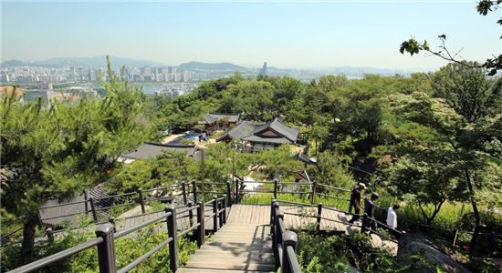 서달산 일대 전경 모습(사진=동작구청)