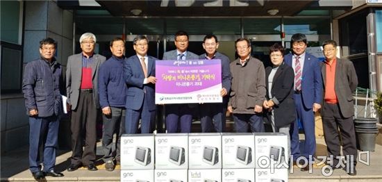 장흥군 장흥읍, 홀몸 어르신들에게 ‘사랑의 온풍기’전달