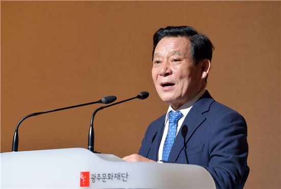 윤장현 광주시장, '2017 광주미디어아트페스티벌' 개막식 참석