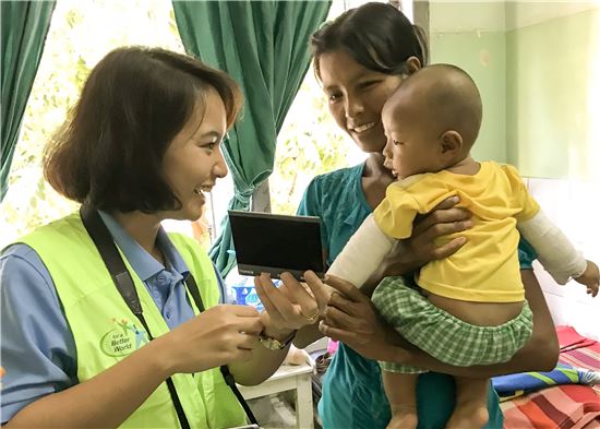 포스코대우, 미얀마서 글로벌 의료봉사활동