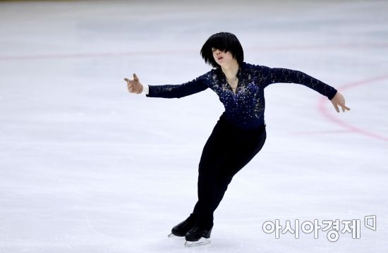 [포토] 프리 스케이팅하는 차준환
