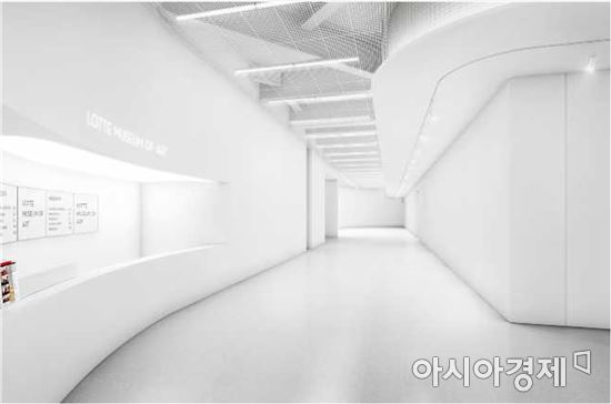 롯데뮤지엄 내부 시뮬레이션 이미지  [사진=롯데문화재단 제공]