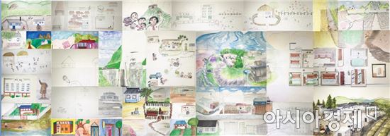 아이들 그림으로 이룩한 평화통일…2017 통일테마展