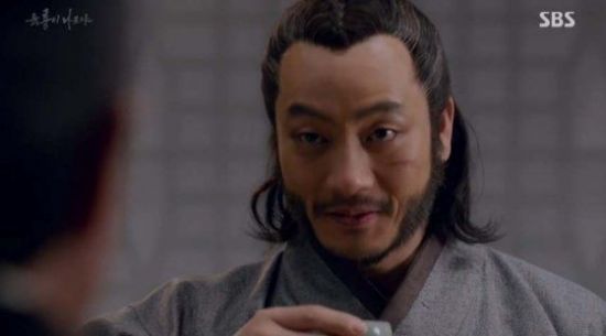 박해수. 사진=SBS '육룡이 나르샤' 캡처