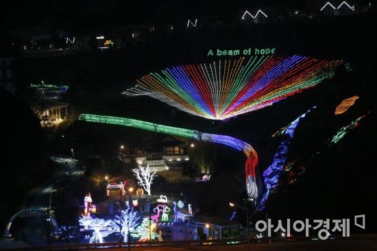 ‘제15회 보성차밭 빛 축제’15일 팡파르~