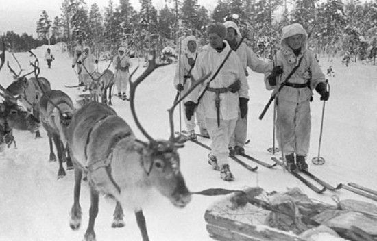 겨울전쟁 당시 핀란드군 스키부대 모습(사진=위키피디아)