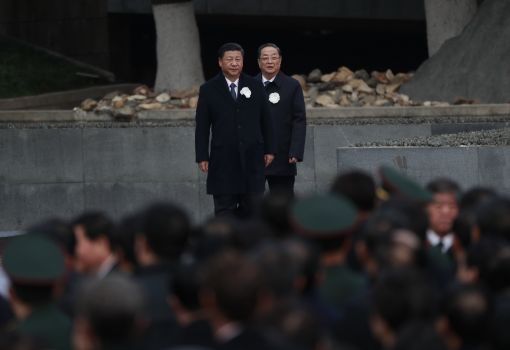 [포토]시진핑, 난징 대학살 추모식 참석
