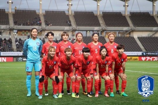 한국 여자축구대표팀 / 사진=대한축구협회 제공