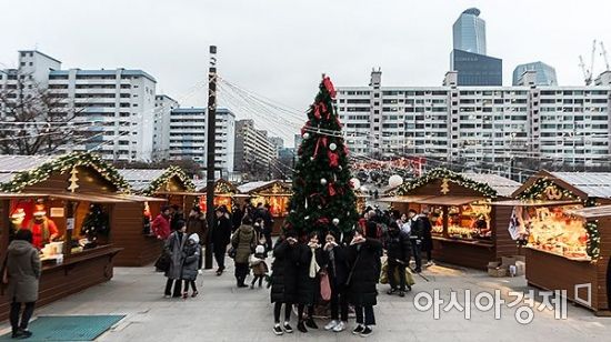 [포토] 서울 크리스마스 마켓 오픈