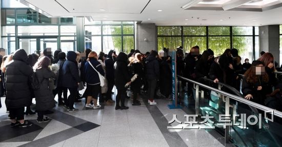 故 샤이니 종현 조문 행렬 / 사진=스포츠투데이 DB