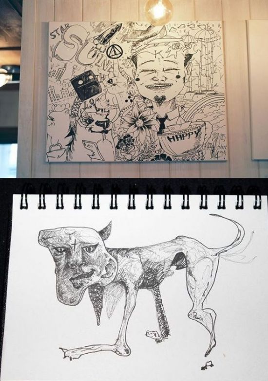 ‘강식당’ 송민호 그림 실력 재조명…인스타는 ‘송민호 갤러리’