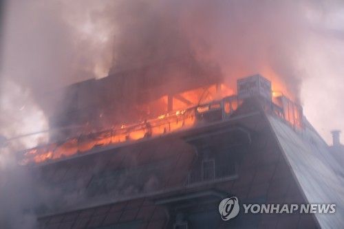 제천 화재현장/사진=연합뉴스