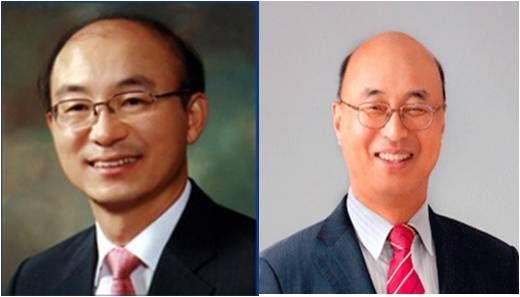 김조원 한국항공우주산업(KAI) 사장(왼쪽), 문태곤 강원랜드 사장.