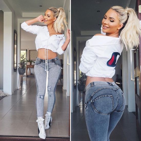 [포토] '청바지가 잘 어울리는 여자'