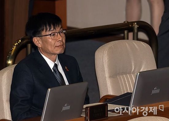 [포토] 2017년 마지막 본회의 출석한 김상조 위원장