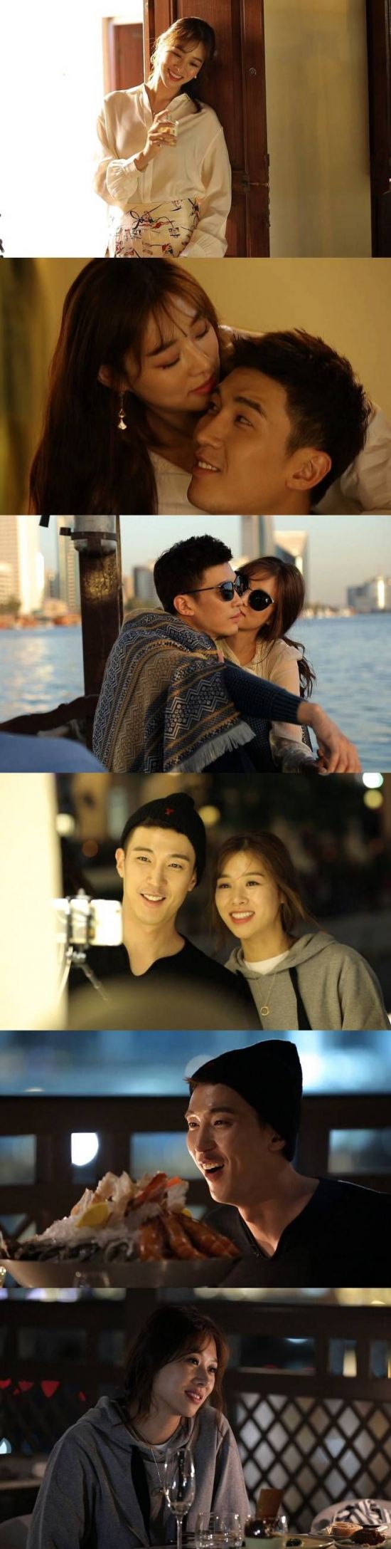 '동상이몽2' 장신영♥강경준, 5월 결혼식···'두바이'서 달달 커플 화보 촬영 