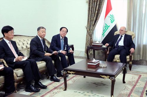  최광호 한화건설 대표, 이라크 총리 예방…신도시 공사 '탄력'