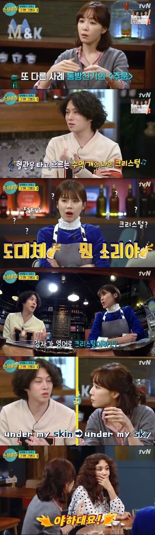 사진=tvN 예능 프로그램 ‘인생 술집’ 방송화면 캡처