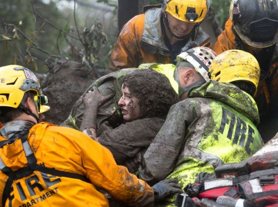 美 캘리포니아 폭우·산사태로 13명 사망…인명피해 늘어날 듯 