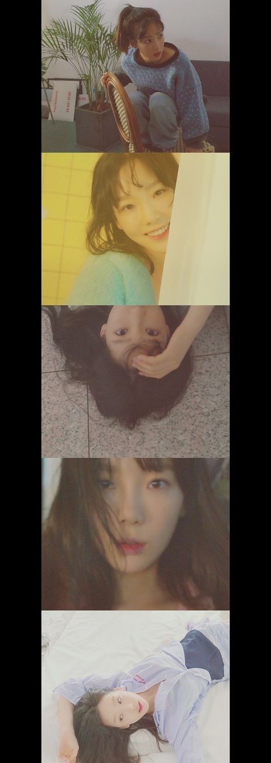 '순백의 피부' 자랑하는 태연, '겨울나무' 스페셜 비디오 깜짝 공개
