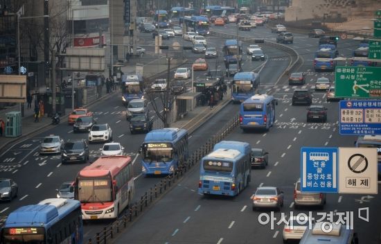 서울시내 도로 모습 / 자료사진