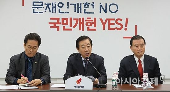 김성태 "개헌 핵심은 권력구조 개편…한국당이 주도할 것"