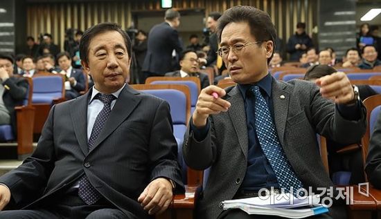 [포토] 심각한 한국당 원내지도부