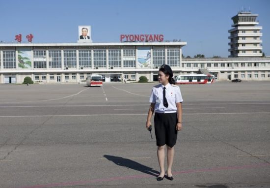 평양 순안공항 모습(사진=한국민족문화대백과)