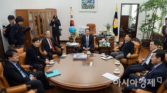 [포토] 국민의당 중재파 의원들 긴급회동