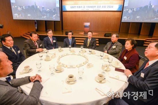 [포토] 김동연 경제부총리, 대한상의 CEO 조찬간담회 참석