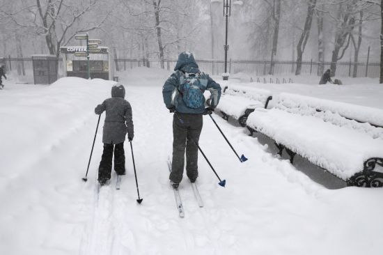 [포토]모스크바, 기상 관측이래 최대 폭설