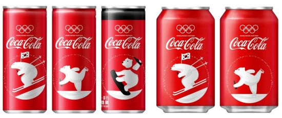 코카-콜라, 올림픽 기념 한정판 ‘폴라베어 스페셜 패키지’ 5종 출시