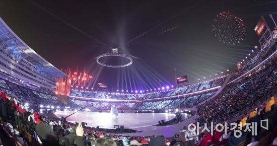 [포토]지구촌 최대 겨울축제, 평창 동계올림픽 개막