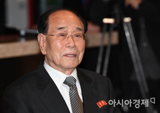 북한 김영남 최고인민회의 상임위원장