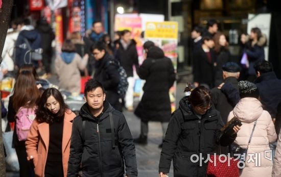 [포토]북적이는 명동