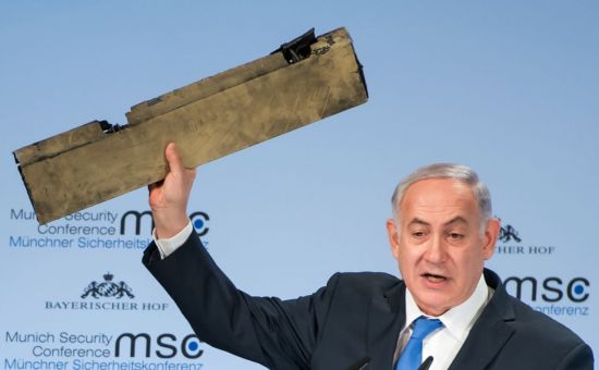 이스라엘, ‘드론 파편’ 들고 이란 맹비난…"세계에서 가장 큰 위협"