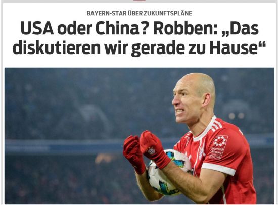 [강한길의 분데스리가 돋보기]레전드 로번, 미래에 대해서 말하다