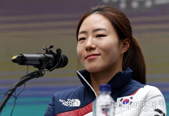 [포토] 이상화, '성적을 떠나 홀가분합니다'