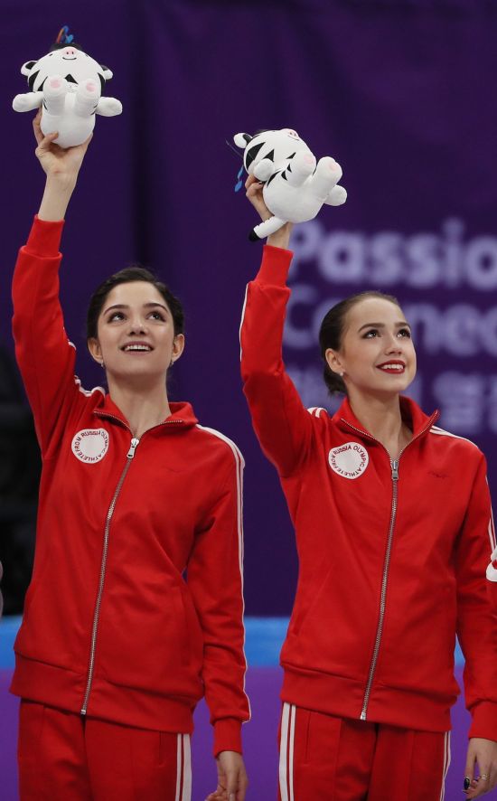 평창 동계올림픽의 미녀 선수들