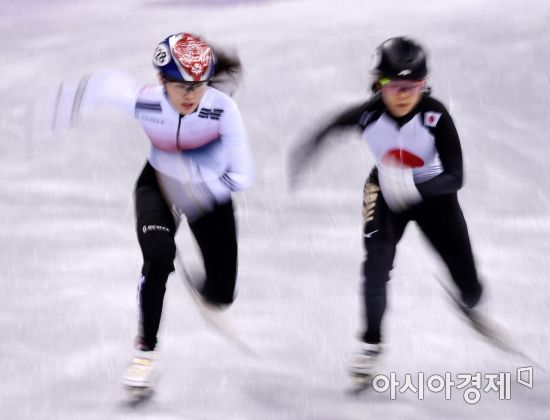 [포토] 김아랑, '힘찬 스타트'